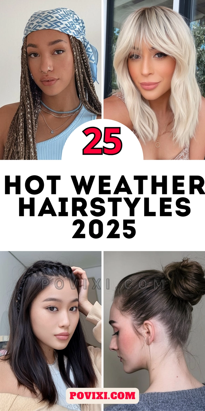 College student showing off trendy club hairstyle with braided crown and loose waves