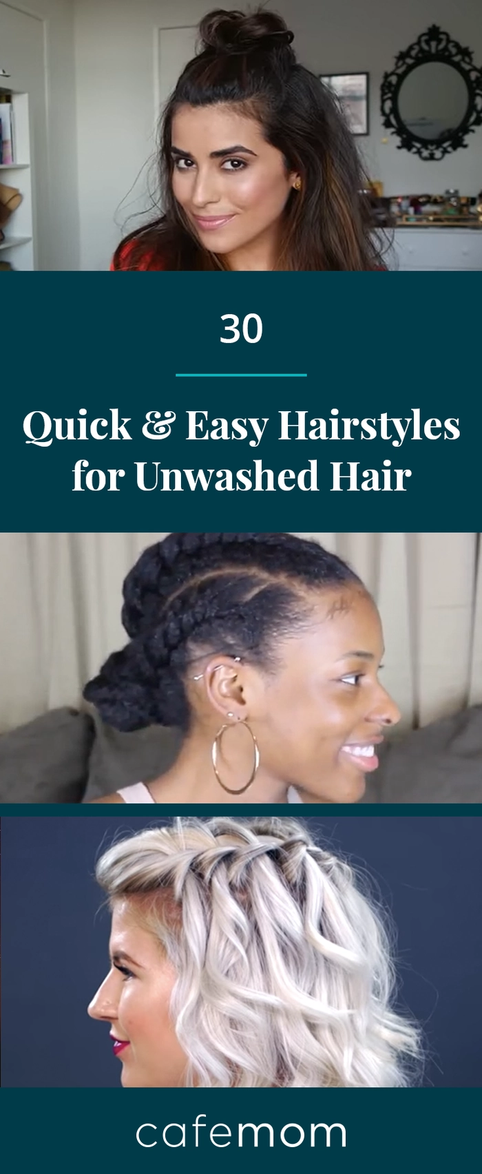 Quick Party Styles for Second Day Hair