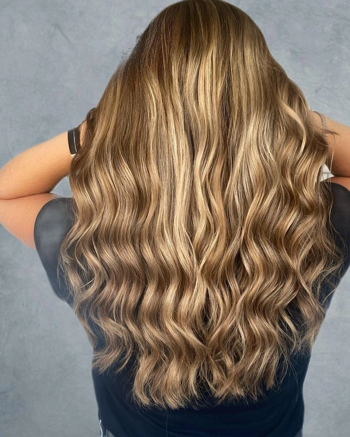 boho chic prom hairstyles with loose waves image