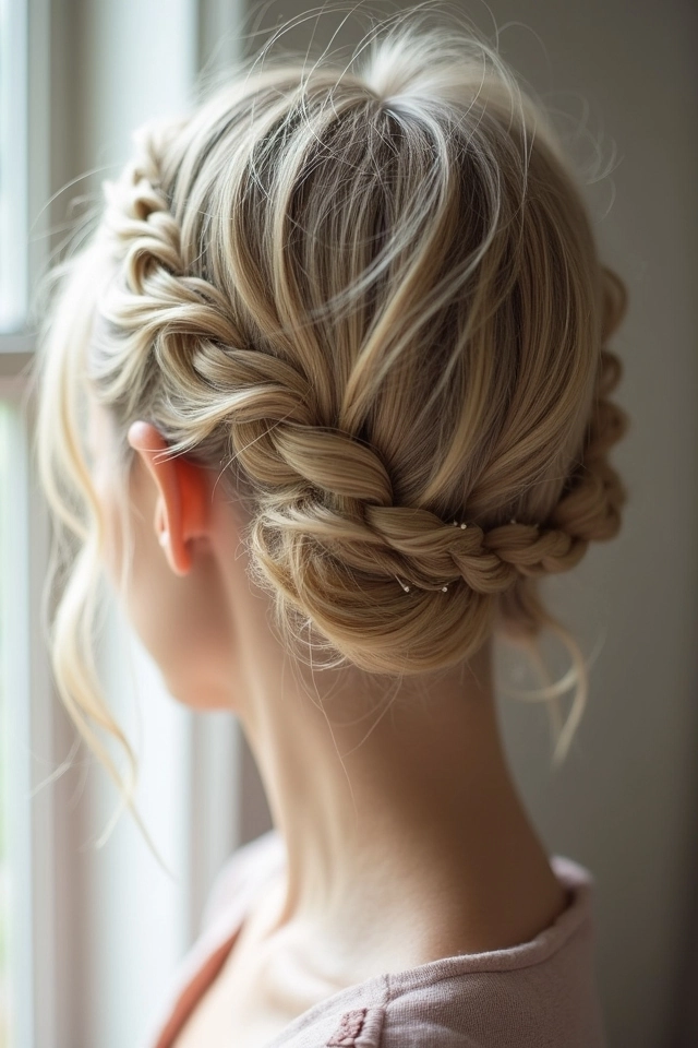 Prom Hairstyles image braided crown prom hairstyles image