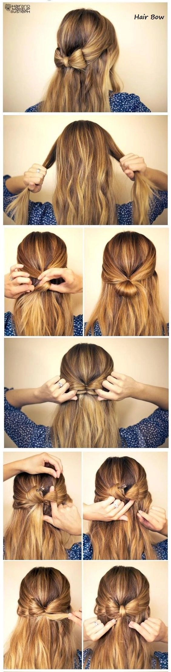 Simple and chic easy last minute prom hairstyle for a quick glam look