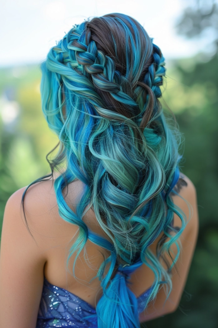 Effortless Prom Hairstyles Perfect for a Beach Venue
