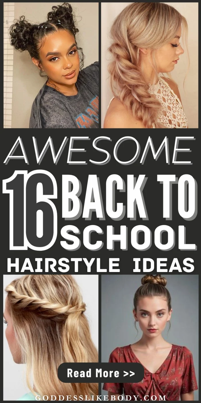 Elegant junior prom hairstyle for middle school students featuring soft curls and a delicate hair accessory