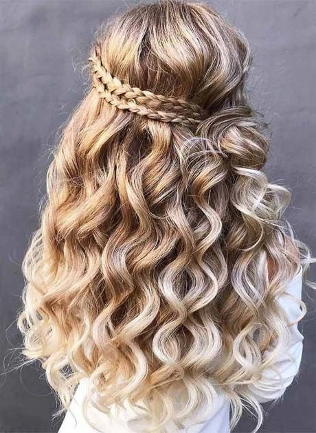 Stunning prom hairstyle showcasing classic pageant elegance and sophistication Elegant pageant style prom hairstyle with intricate curls and volume
