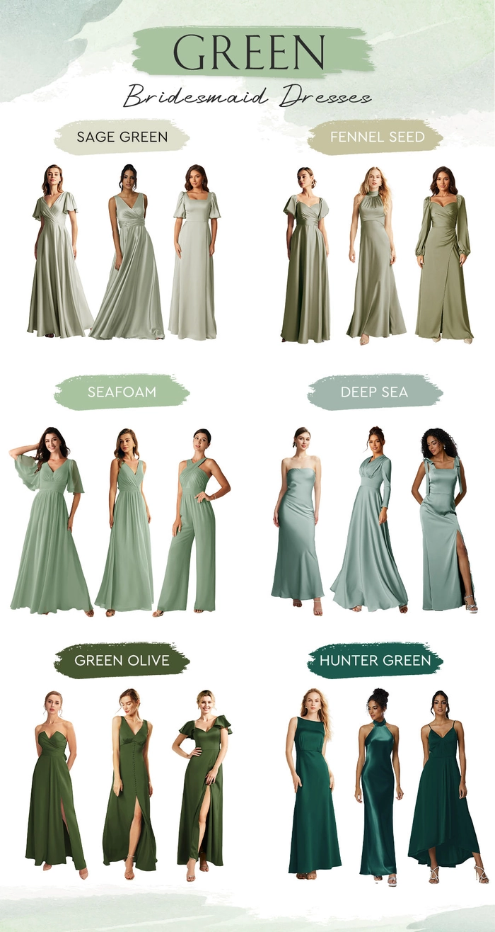 Elegant prom hairstyle with soft curls to match a green dress