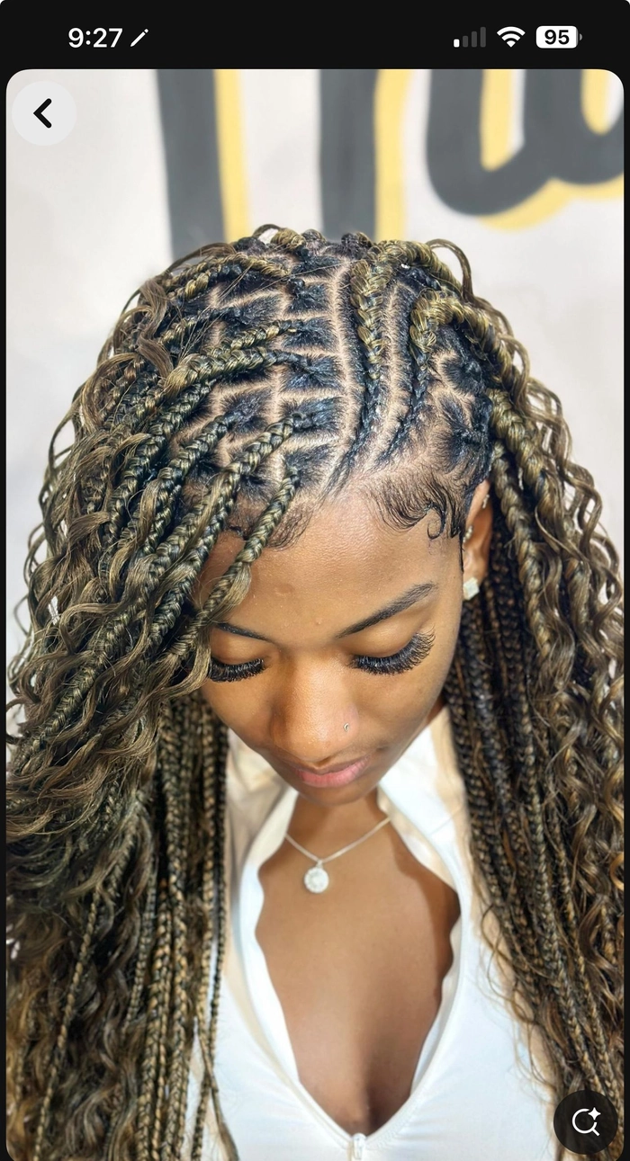 Ethereal goddess braided prom hairstyle with elegant floral accents
