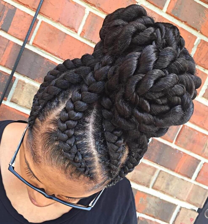 ethereal goddess braided prom hairstyles image