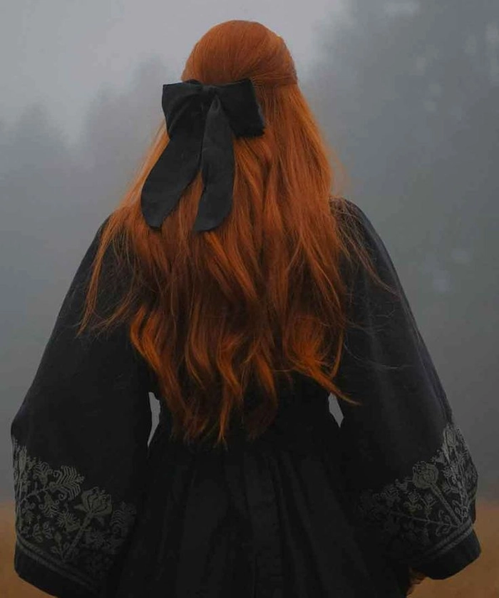 Elegant Gothic Dark Academia Prom Hairstyles to Try This
