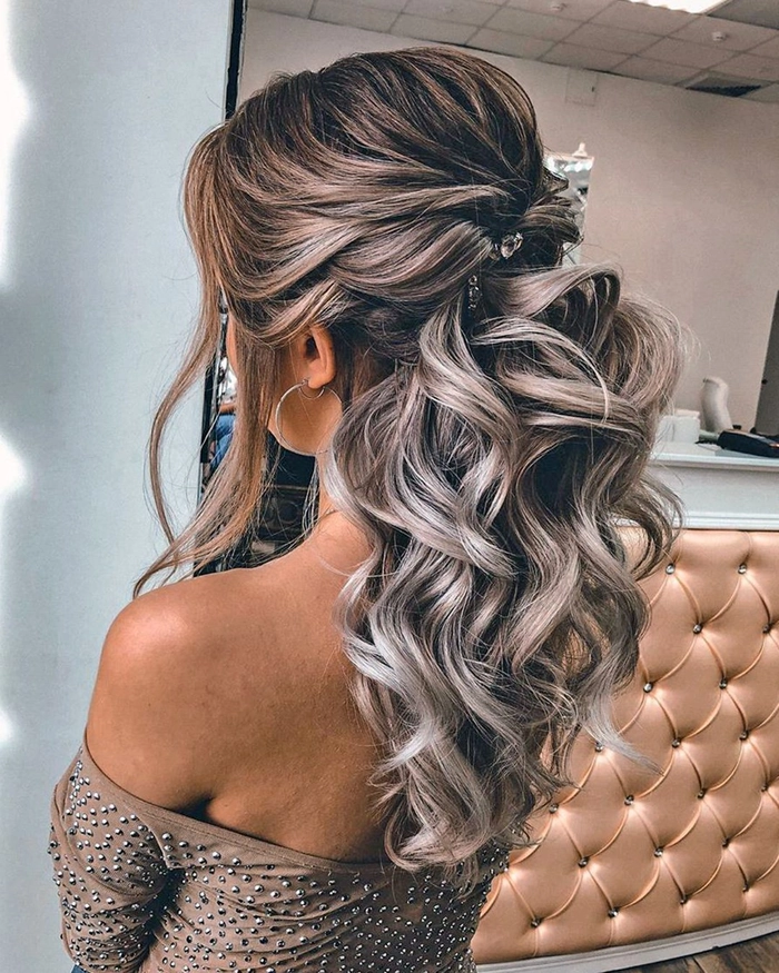 Prom Hairstyles image half up half down prom hairstyles with curls image