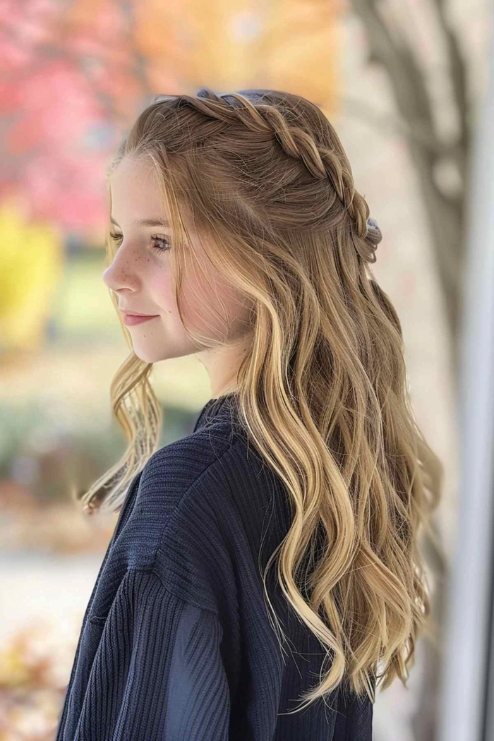 Chic Junior Prom Hairstyles Perfect for Middle School