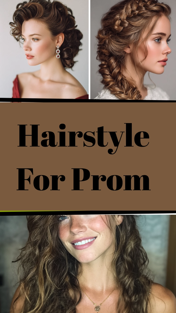 Long-lasting prom hairstyle with braids and twists for an all-night event