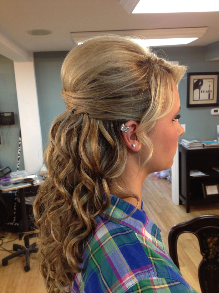 masquerade ball prom hairstyles image