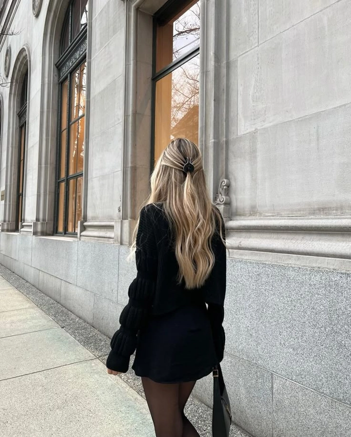 Classic old money inspired prom hairstyle for a timeless and sophisticated look Elegant old money aesthetic prom hairstyle featuring soft waves and a polished finish