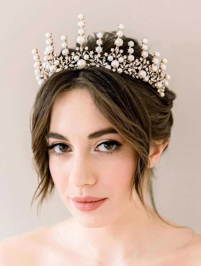 Prom Hairstyles image prom hairstyles with delicate tiaras image