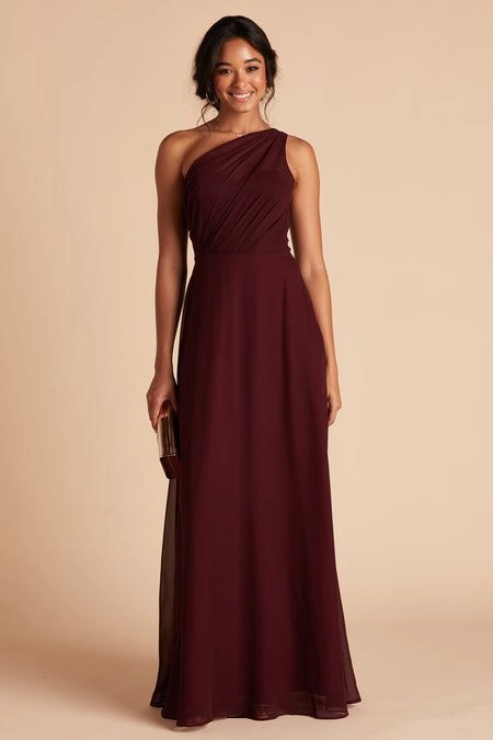 prom hairstyles for one shoulder gowns image