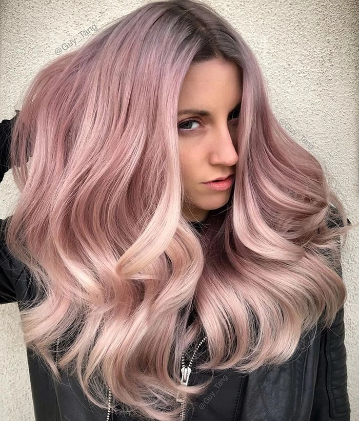 Prom Hairstyles image prom hairstyles for pastel pink dyed hair image