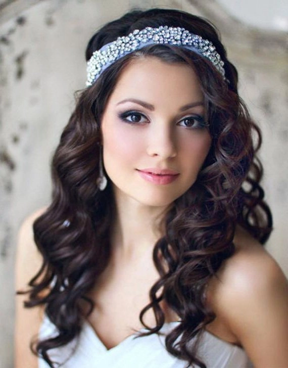 Prom Hairstyles image prom hairstyles with crystal headbands image