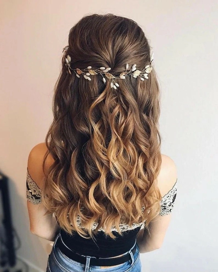 Prom Hairstyles image prom hairstyles with floral hair vines image