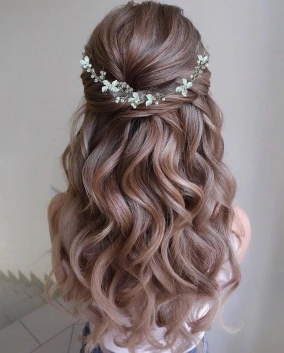 Prom Hairstyles image prom hairstyles with floral hair vines image