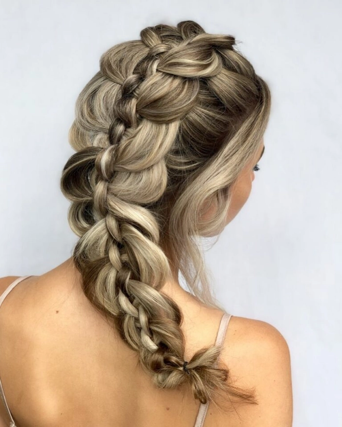 romantic fairy tale princess prom hairstyles image