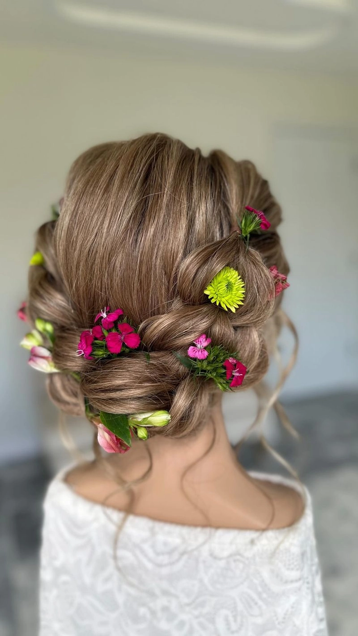 romantic fairy tale princess prom hairstyles image