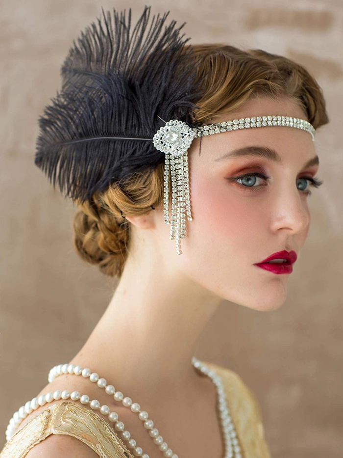 Timeless Vintage 1920s Flapper Hairstyles for Prom Night