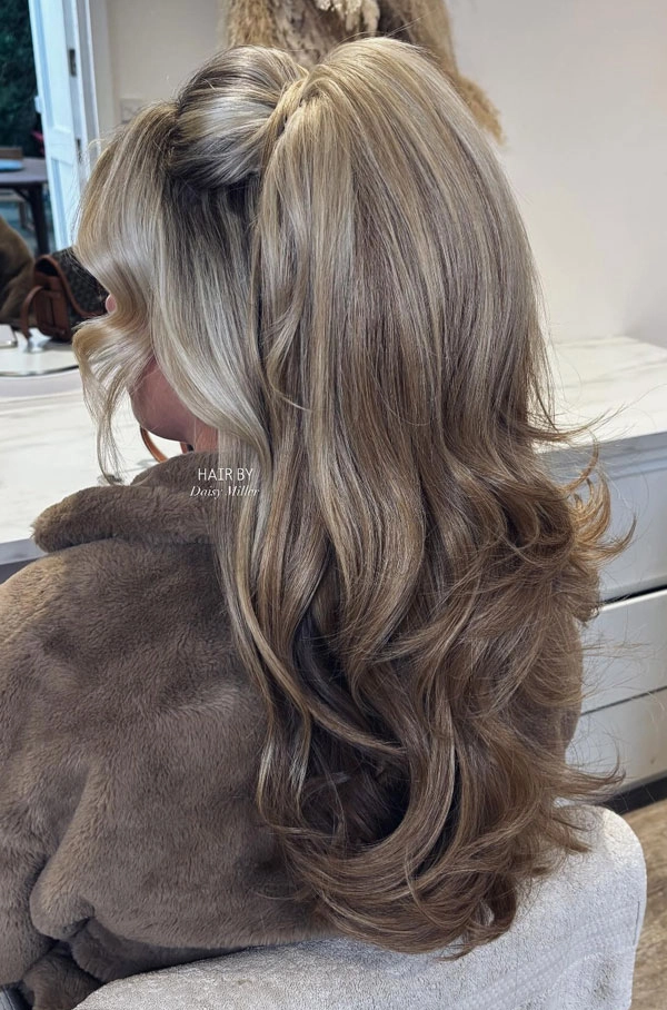 voluminous blowout prom hairstyles image