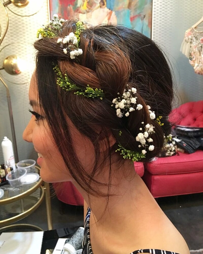 Elegant Bridal Milkmaid Braids for Your Wedding Day Look