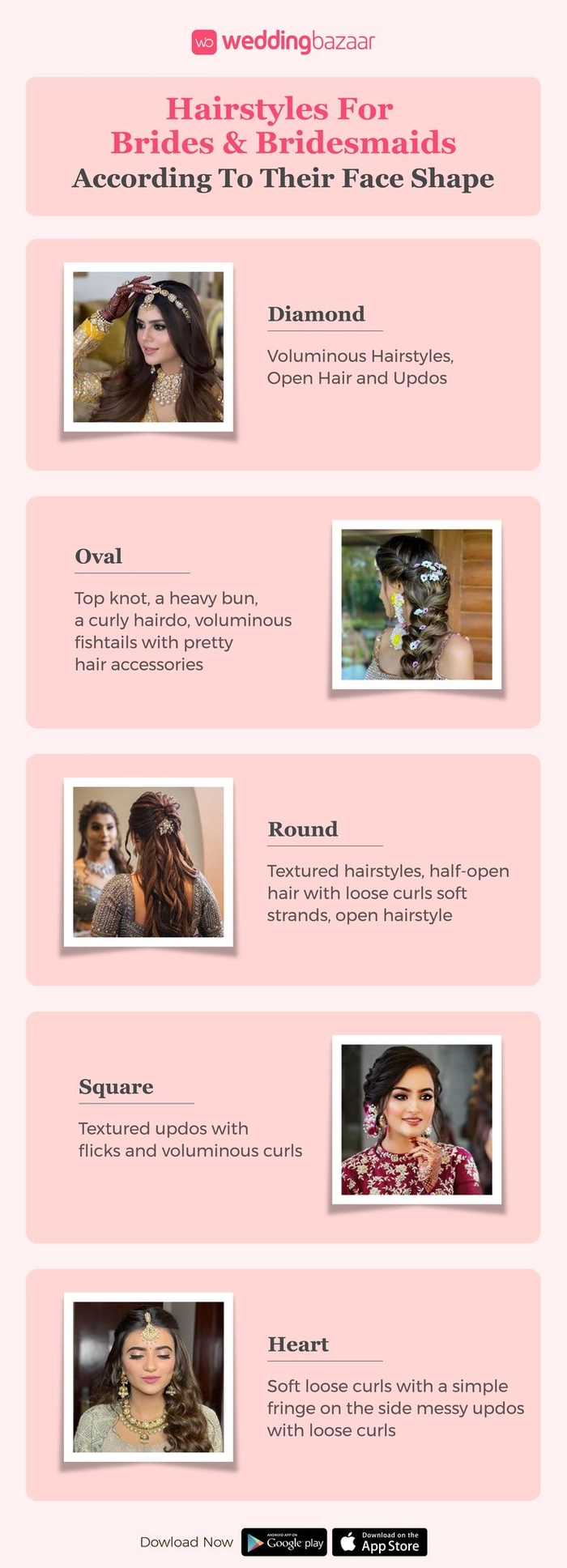 Bridal hair styled beautifully to complement a heart shaped face for a wedding look