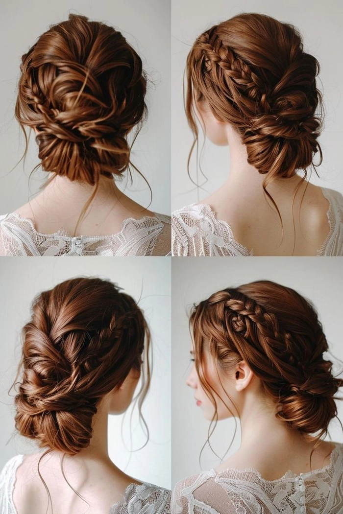 Elegant big hair wedding style with soft curls and volume