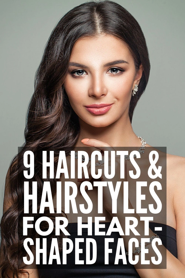 Elegant bridal hair styled for a heart shaped face showcasing soft waves and volume
