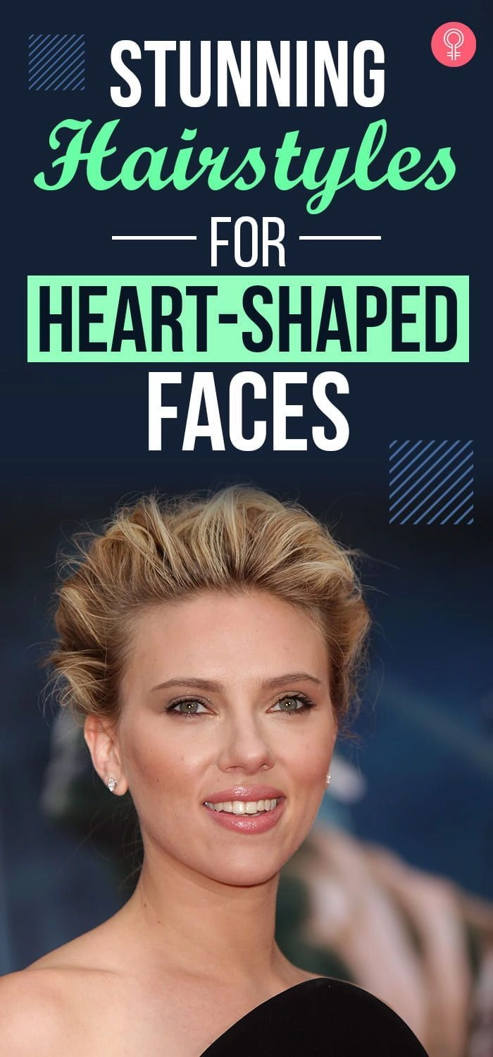 Elegant bridal hairstyle designed for heart shaped face with soft waves