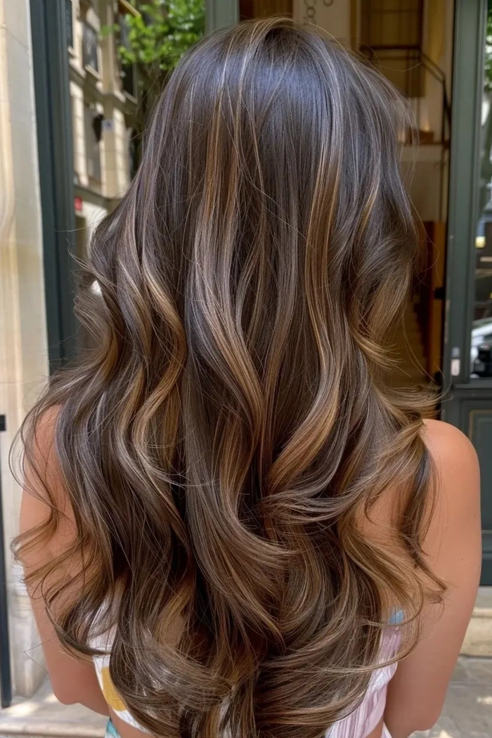 Brunette dimension wedding hairstyles with sophisticated bridal looks Elegant wedding hairstyles highlighting the rich dimension of brunette hair