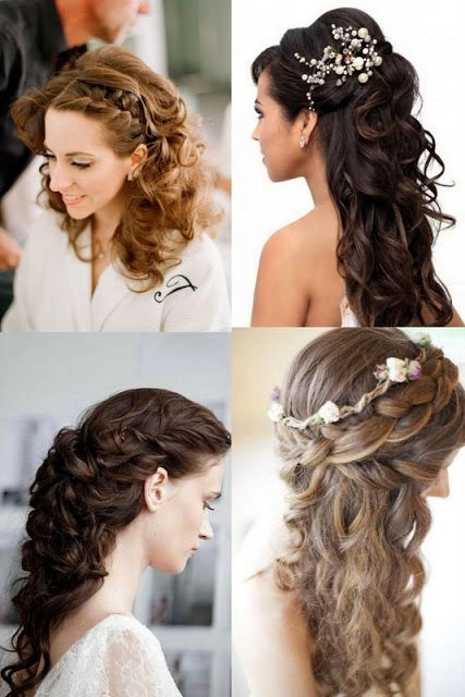 Elegant Evening Reception Hair Changes for Your Wedding Day