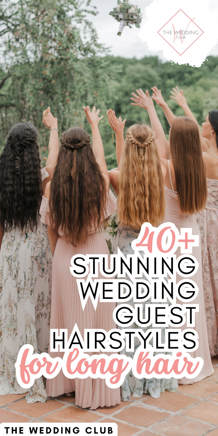 Beautiful medium-length wedding guest hairstyle idea number 6 Elegant wedding guest hair for medium hair styled in soft waves