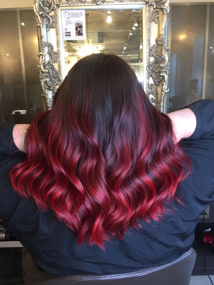 Corporate leader with subtle silver transition hair color in professional setting