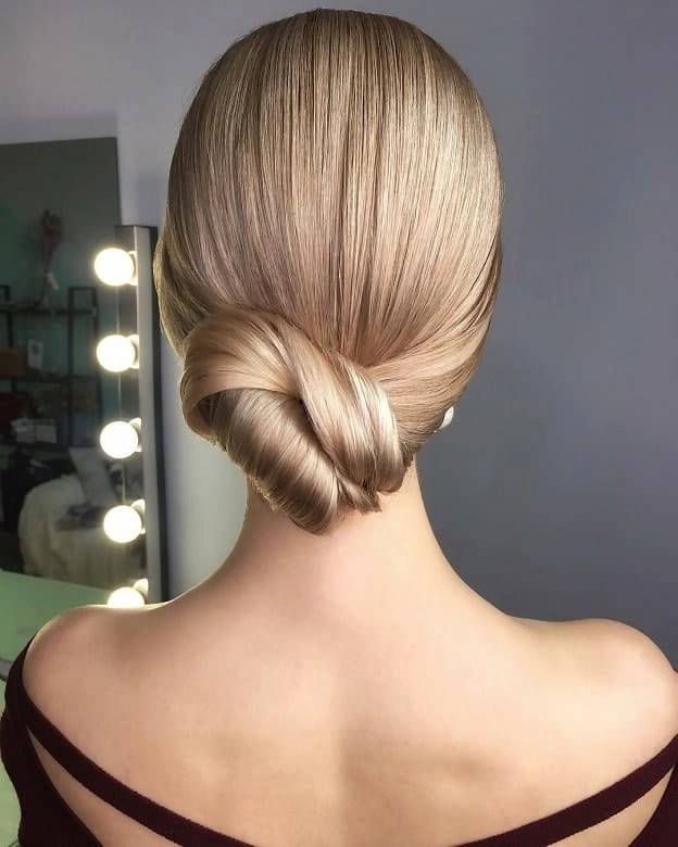 Elegant French Twist Variations for Corporate Events elegant French twist variation for corporate events with polished updo style