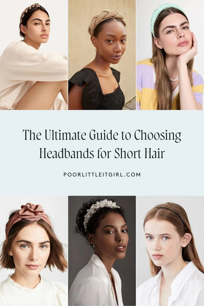 Headband styling tips for short haircuts in the workplace Short office haircut with headband integration for a professional look