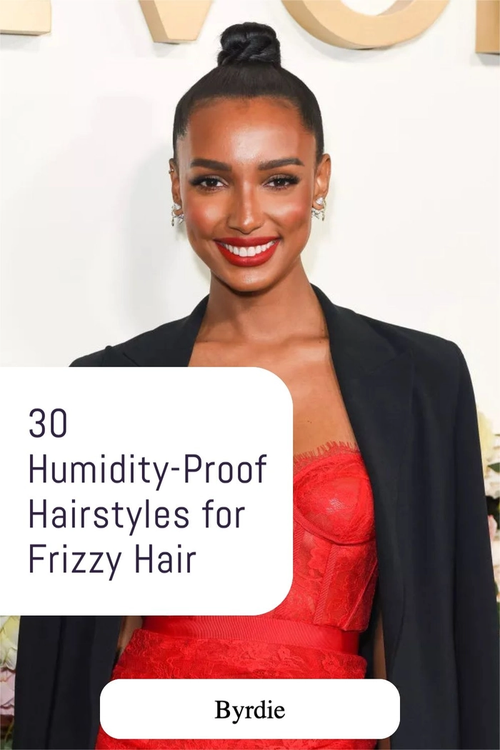 Restaurant hairstyle idea that stays frizz-free in humid conditions Front of house staff with humidity-proof updo hairstyle for work