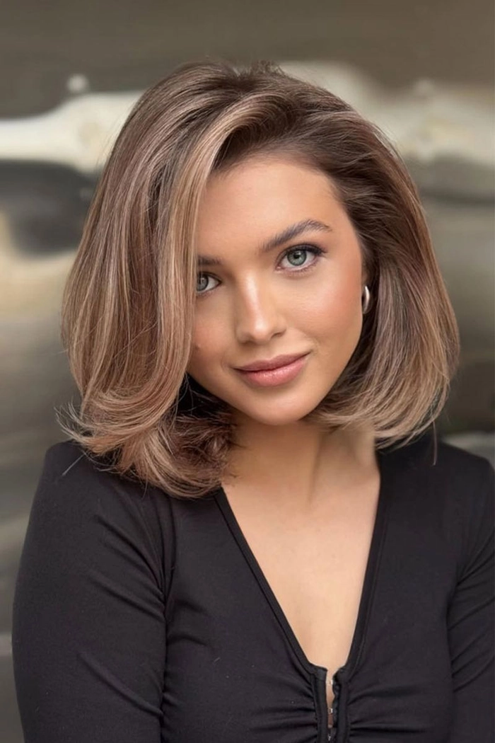Jawline-Boosting Bobs for Heart-Shaped Faces