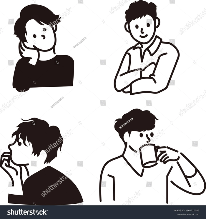 Professional side part hairstyle highlighting cheekbones for a business meeting