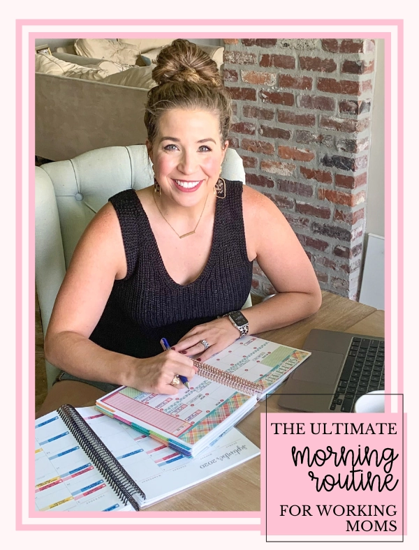 Quick morning hairstyle tutorial for busy working moms at home
