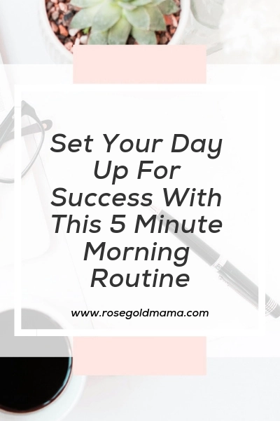 Quick five-minute morning hairdo for working moms on the go