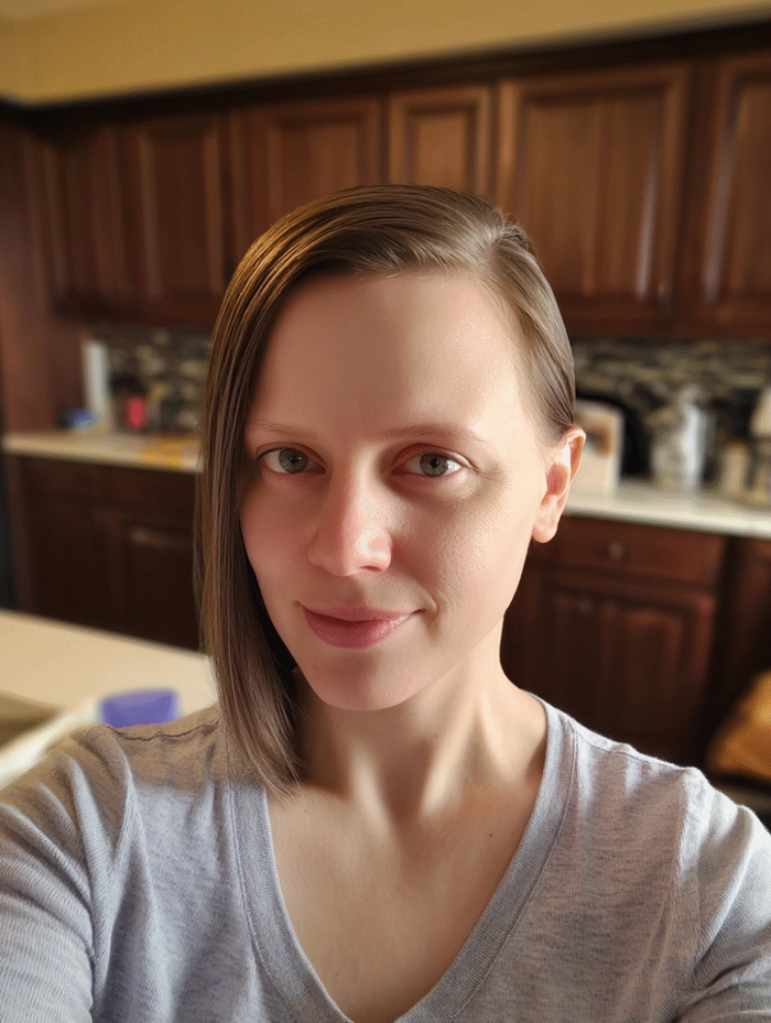 Step-by-step medium length hair clipping technique for a professional work hairstyle