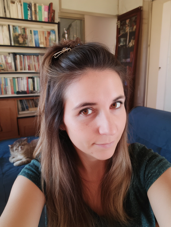 Step-by-step hair clipping techniques for medium length hair in a work setting