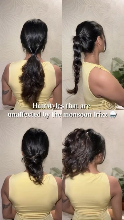 5 Work Hairstyles for Monsoon Frizz Control