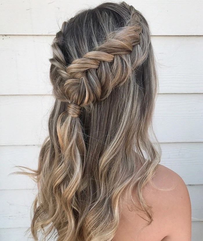 Neat braided crown hairstyle for professional office settings