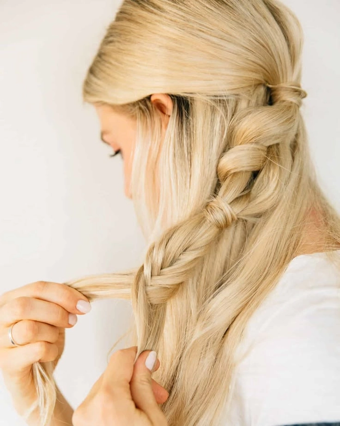 Elegant protective twist style for work with damaged hair Professional no-heat office updo for damaged hair with soft twists