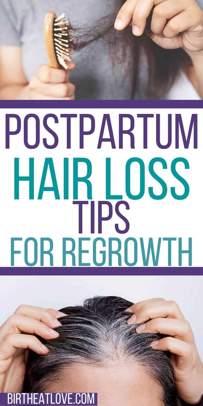 Woman with postpartum hair loss sporting a voluminous office hairstyle