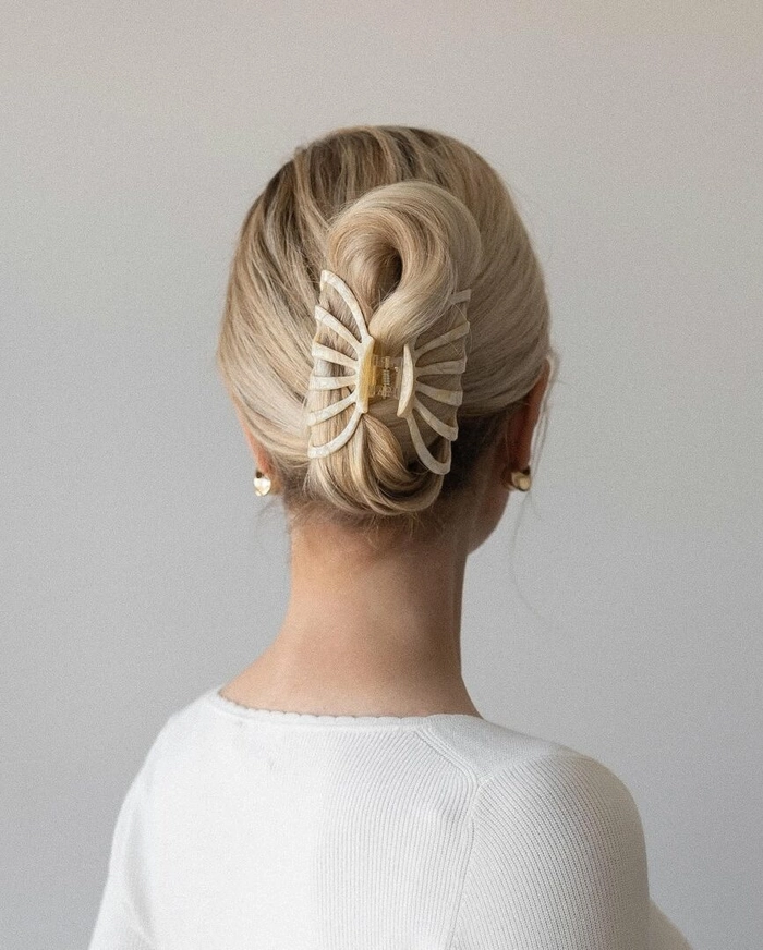 Quick Claw Clip Updos for Casual Fridays